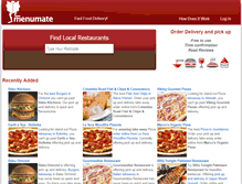 Tablet Screenshot of menumate.com.au